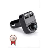 Torima X8 Fm Transmitter BT/USB/MP3/MicroSD Kart Çakmaklık Girişli Kablosuz Müzik Çalar Araç Kiti