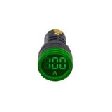 Tork AD116DSA-Y Ampermetre Led'li Çap:22mm 100A. Yeşil