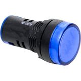 Tork AD16DS-220M 220V AC 22 mm Mavi Led Sinyal Lambası