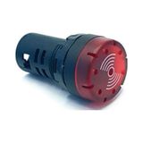 Tork AD16SM-220K 220V AC 22 mm Kırmızı Ledli Buzzer