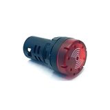Tork AD16SM-24K 24V AC/DC 22 mm Kırmızı Ledli Buzzer