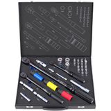 Tork Anahtarı Seti 32 Parça 1/4 5X25 - 3/8 10X60 - 1/2 20X200