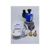 TORK Gaz Alarm + 1/2'' Selenoid Vana Lpg Için Güvenlik Seti 220Vac Set