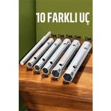 Tork Lokma Seti Boru Kovan Tip Anahtar Seti Buji Anahtarı - Renkli