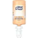 Tork Luxury Saç ve Vücut Sıvı Sabun 1 lt - Şeffaf