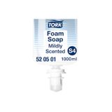 Tork Mild Köpük Sabun Kartuşu 1 L x 6 Adet S4 Dispenser Uyumlu 520501