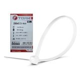 Tork Plastik Cırt Kelepçe Kablo Bağı 100 Lü 200 X 2.5 Mm Kablo Bağı Beyaz