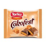 Torku Çokofest Karamel Dolgulu Sütlü Çikolata 55 gr