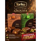 TORKU FINDIK DOLGULU BOL ANTEP FISTIKLI ÇİKOLATALI BAYRAM ŞEKERİ 2 KG