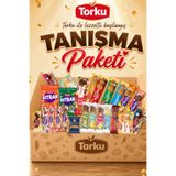 Torku Mega Tanışma Paketi 25 Adet Karışık Atıştırmalık Kutusu Kek, Bisküvi, Gofret ve Kraker