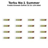 Torku No:1 Summer Fındık Kremalı Gofret 32 Gr X24 Adet
