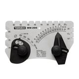 TORMEK WM-200 Angle Master Sharpening System için Angle Setter - Bıçakları bilemek için mükemmel açı. TORMEK Sharpening Systems üzerinde çalışır.