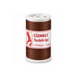 Torna Türk Çizmeli Marka 15 Metre Tesbih İpi - 9 Numara (9 Kat) Kahverengi