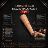 Torna Türk Kademeli Oval ahşap Bilezik Malafası - Standart