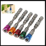 Tornavida Uçları Kaymaz Elektrikli Altıgen Manyetik Tornavida 65MM S2 Ph2 Tek Kafa Bit Aracı 5 Renk / 1/4 Inç Hex Shank Alçıpan Elektrikli Tornavida Seti