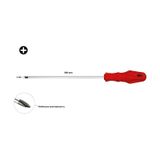 Tornavida Uzun Boy Mıknatıslı Şiş Tornavida 5mm 30 Cm 1 Adet Yıldız Baş