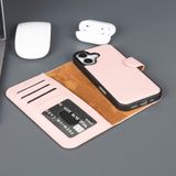TORONATA iPhone 18 Hakiki Deri Cüzdan Kılıf – MagSafe Uyumlu, RFID Kart Koruması, 4 Kart + Nakit Bölmeli, Manyetik Ayrılabilir Tasarım - Pembe