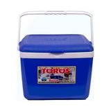 Toros Kare Piknik, Soğuk Su, Meşrubat Termos Buzluk 11 Litre - 11 lt - Koyu Mavi