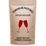 Toroslar Naturel Aktar Organik Şarap Mayası 20 gr Yüksek Tolerans Ithal Menşei Kırmızı Ve Beyaz Yapımına Uygun 20 Gr