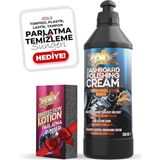 Torpido Plastik Parlatıcı Bakım Kremi Tüm Araçlar Için 500ML + Sünger Hediyeli. - Standart