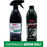Torpido ve Plastik Parlatıcı 750 Ml.+ Lastik Parlatıcı 750 ml