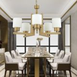 Torqu 5 Li Eskitme Boyalı Çift Camlı Modern Genç Odası Yatak Odası Salon Avize eskitme