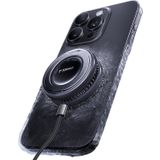 TORRAS PolarCircle Qi2 Mag-Safe Şarj Cihazı, iPhone 16/15/14/13/12 için 15 W Yarı İletken Soğutma Kablosuz Şarj Cihazı, 360° Döndürme Standlı Manyetik Şarj Pedi, Oyun için Telefon Soğutucu + 1,5 m C