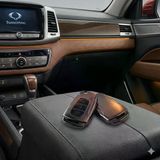 Torres Musso Korando Uyumlu Smart 3 Buton Silikon Oto Anahtar Kumanda Kabı Kılıf Gri