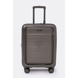 Torry Premium Series Pp Kabin Boy Valiz Ön Cepli Laptop Bölmeli Gri