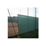 TORSAN Bahçe Çit Brandası – 95lik Gölgelik File - 140gr – Siyah Şeritli Halkalı – Yeşil - 3 Metre x 7 Metre