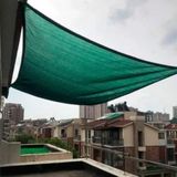 Torsan Balkon Filesi – Yüzde 95 Lik – Yeşil – Şeritli Halkalı - 3 Metre x 80 Metre
