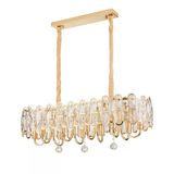Tortes 80'Lik Gold Kristal Taşlı Avize