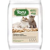 Toru Bahçe Doğal Çam Pelet ( Kedi Kumu ) 10 kg - Beyaz