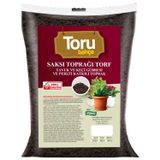 Toru Bahçe Saksı ve Bahçe Toprağı Torf Tavuk Keçi Gübreli ve Perlit Katkılı Toprak 50 lt