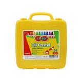 Toru Pastel Boya 24 Renk Plastik Çantalı 262124 - Çok Renkli