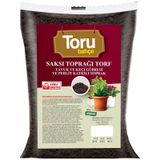 Torubahce 20 lt Saksı Toprağı Torf Tavuk ve Keçi Gübresi ve Perlit Katkılı Toprak