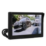 Torvex Yan Görüş Kamera Sistemi, 12V-24V Araçlarla Uyumlu 5 İnç Lcd Monitör Yedekleme Kamera Seti, Kör Nokta Hackview Kamera Sistemi