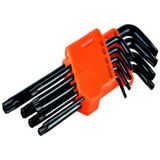 Torx Alyan Seti 9 Parça Yıldız - Allen Seti Uzun