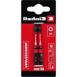 Torx Bits Uç Seti, T25 - 60 Mm, 2 Adet