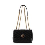 Tory Burch Kira Chevron Small Convertible Shoulder Bag 90452-001 Kadın Omuz Çantası Siyah