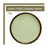 TOS 1 kg Zeytin Yeşili Zımpara Şekeri
