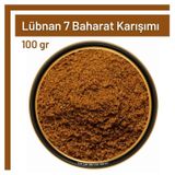TOS 100 gr Lübnan 7 Baharat Karışımı