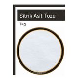 TOS The Organic Spices 1 kg Sitrik Asit Tozu