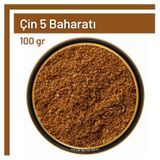 TOS The Organic Spices 100 gr 1. Kalite Çin 5 Baharatı