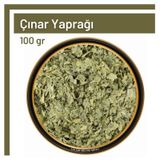 TOS The Organic Spices 100 gr 1. Kalite Çınar Yaprağı