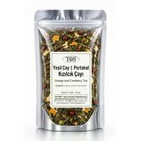 TOS The Organic Spices 100 gr Yeşil Çay | Portakal ve Kızılcık Çayı
