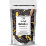 TOS The Organic Spices 250 gr Şeftali Brulée Çayı