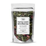 TOS The Organic Spices 250 gr Yeşil Çay Lavanta Gül ve Nane Çayı