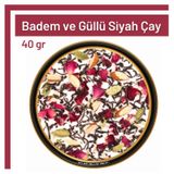 Tos The Organic Spices 40 Badem ve Güllü Siyah Çay