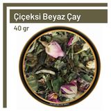 TOS The Organic Spices 40 gr Çiçeksi Beyaz Çay